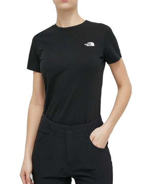 T-Shirt Donna The North Face Simple Dome Tee Nero