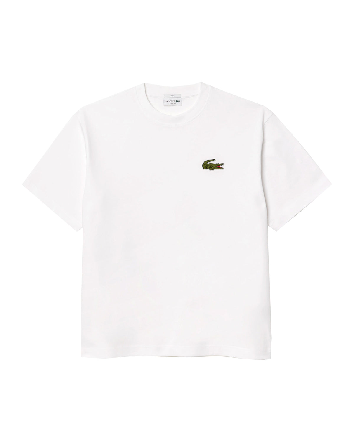 Lacoste Big Logo Tee White