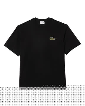 Lacoste Big Logo Black Tee