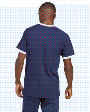 T-Shirt Uomo Adidas 3-Stripes T-shirt Blu