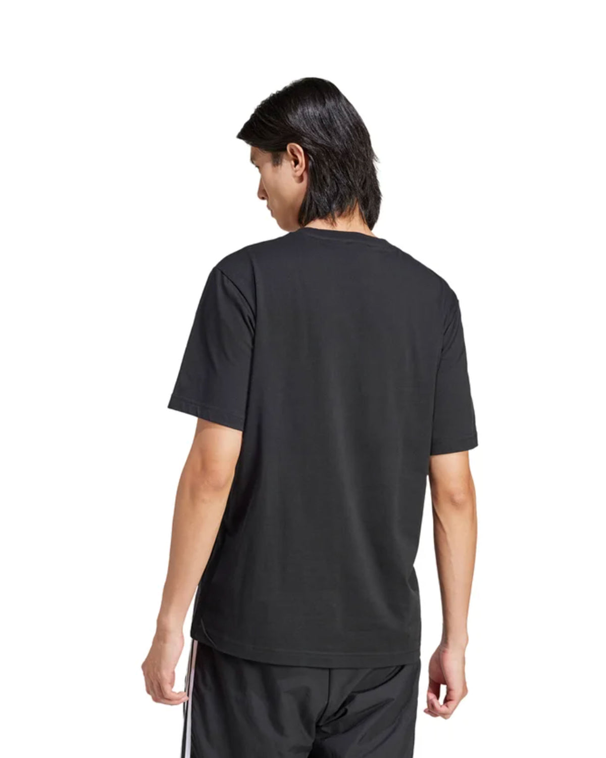 T-Shirt Uomo Adidas Big Logo Nero