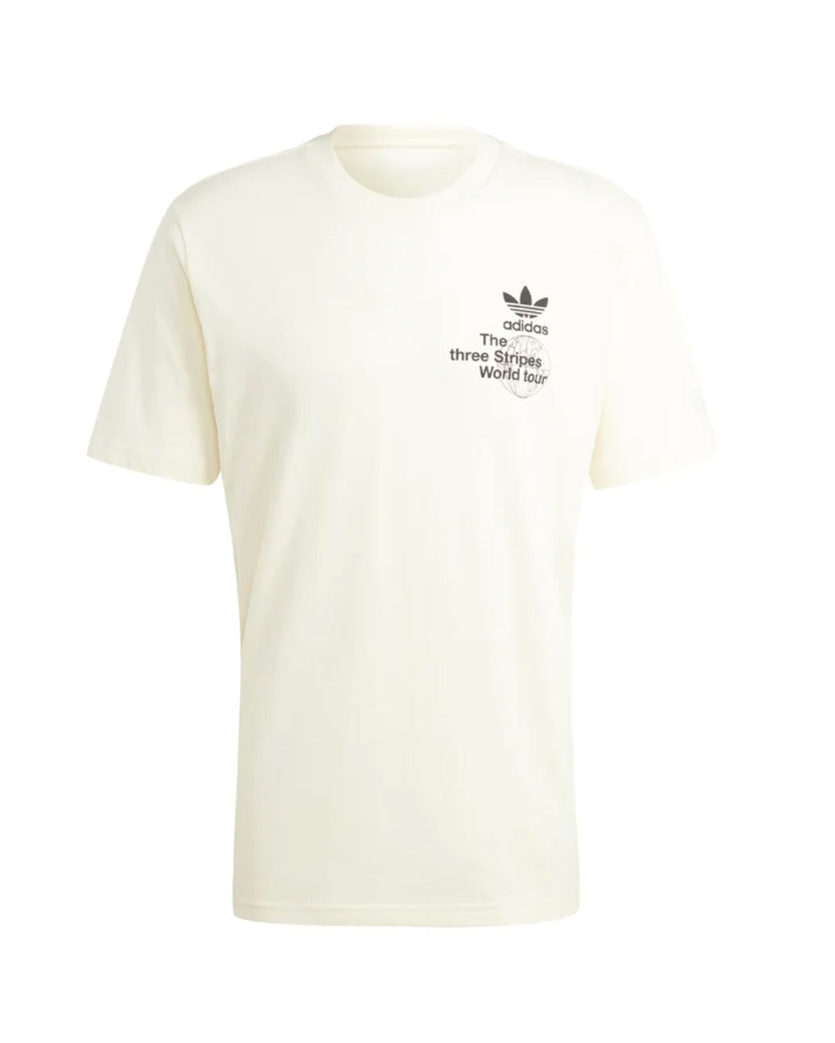T-Shirt Uomo Adidas Bt Tee SS 2 Panna