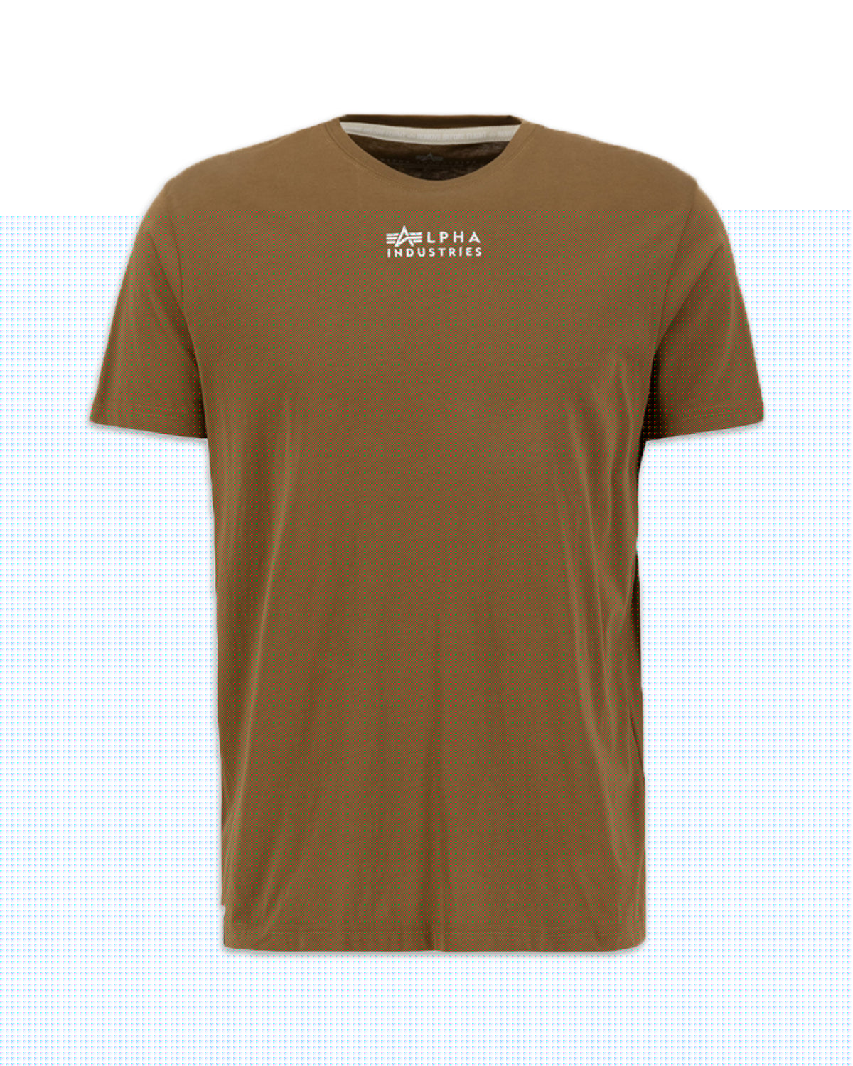 T-Shirt Uomo Alpha Industries Organics EMB Mud