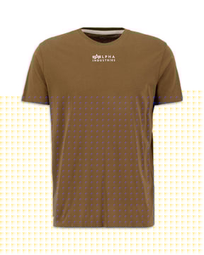 T-Shirt Uomo Alpha Industries Organics EMB Mud