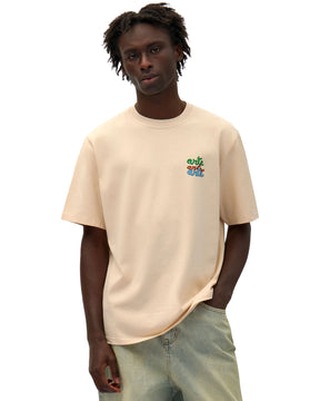 T-Shirt Uomo Arte Antwerp Multi Logo Tee Cream