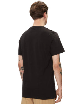 Man Tee Calvin Klein Distupted Outline Monolog Black