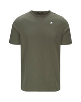 Men's Tee K-Way Adame Light Stretch Jersey Military Green