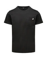T-Shirt Uomo K-Way Pocket Sigur Nero