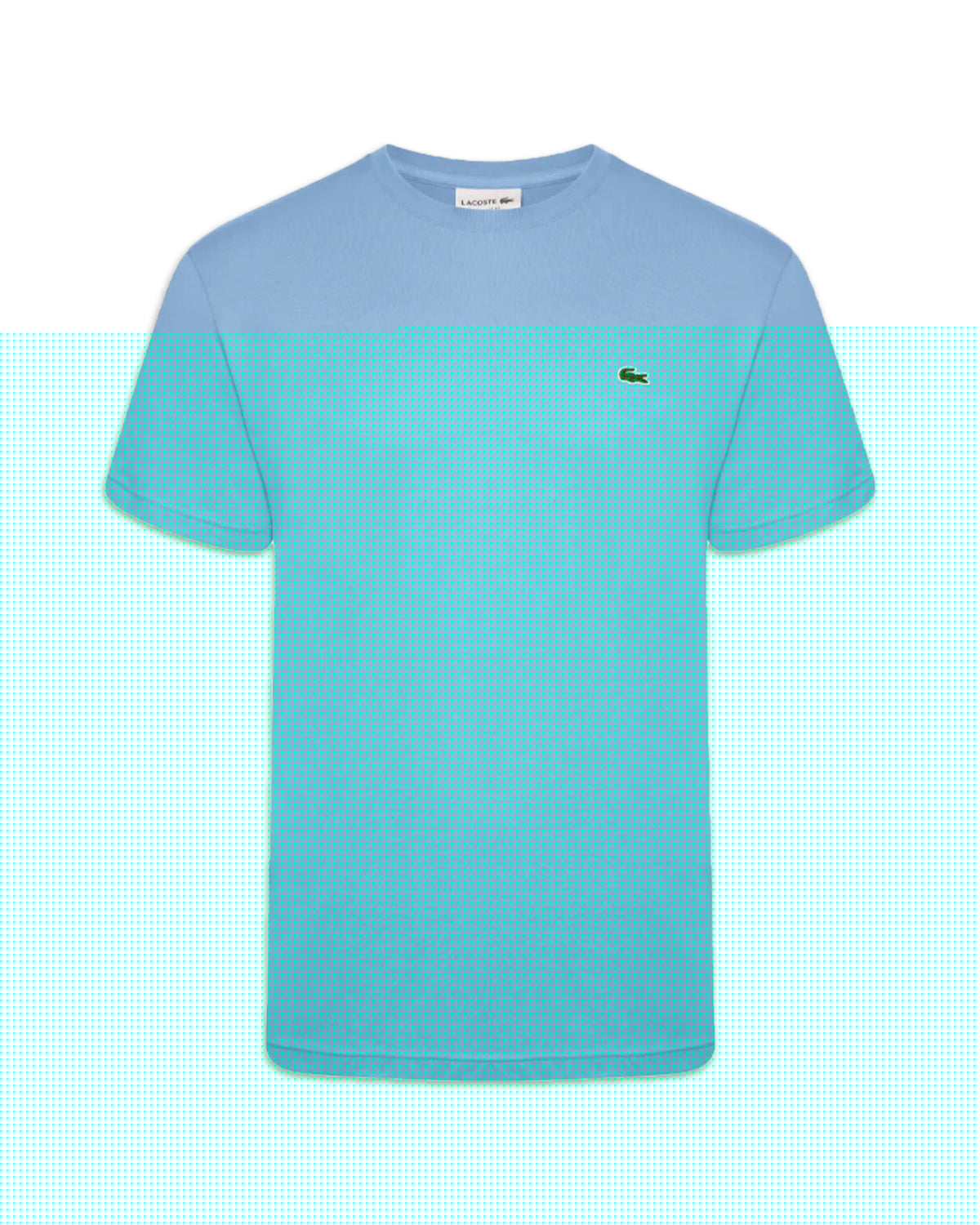 Man Tee Lacoste Clear Blue