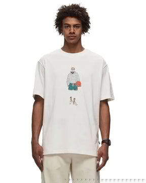 Man Tee New Balance Athletics Baseball Style Relaxed White