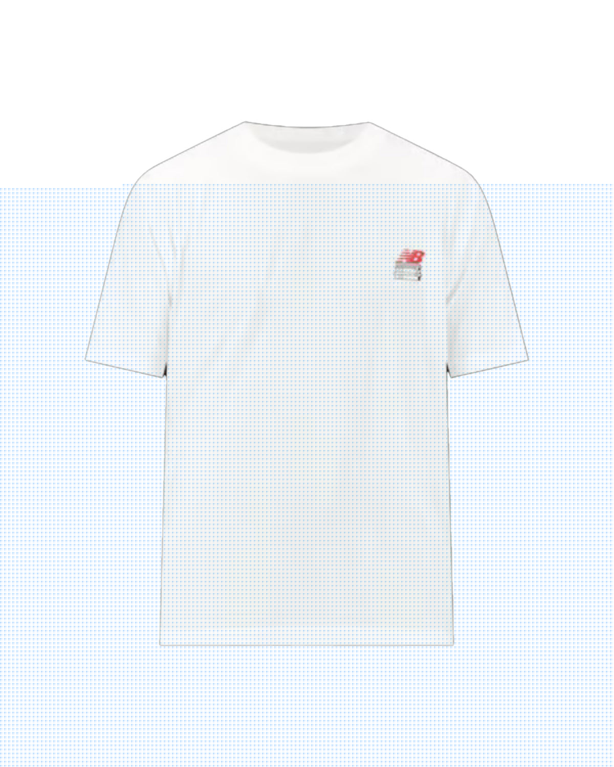 Man Tee New Balance Bookshelf White