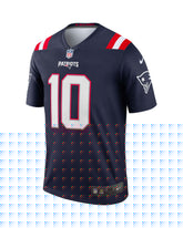 Man Tee Nike LEGEND Jersey New England Patriots 10 Mac Jones