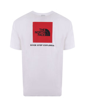 T-Shirt Uomo The North Face Redbox Bianco