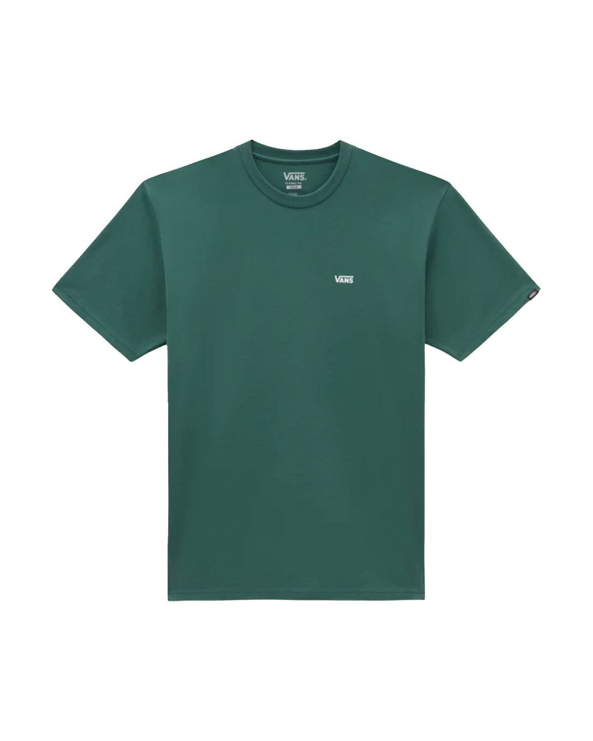 Man Tee Vans Left Chest Logo Bistro Green