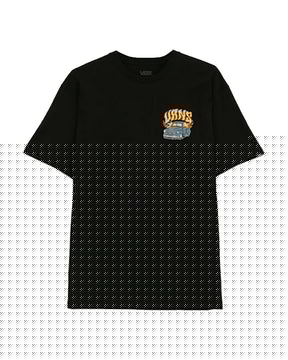 T-Shirt Uomo Vans Running on Empty SS Tee Nero