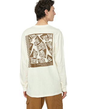 Man Tee Vans Tech Box LS Marshmallow