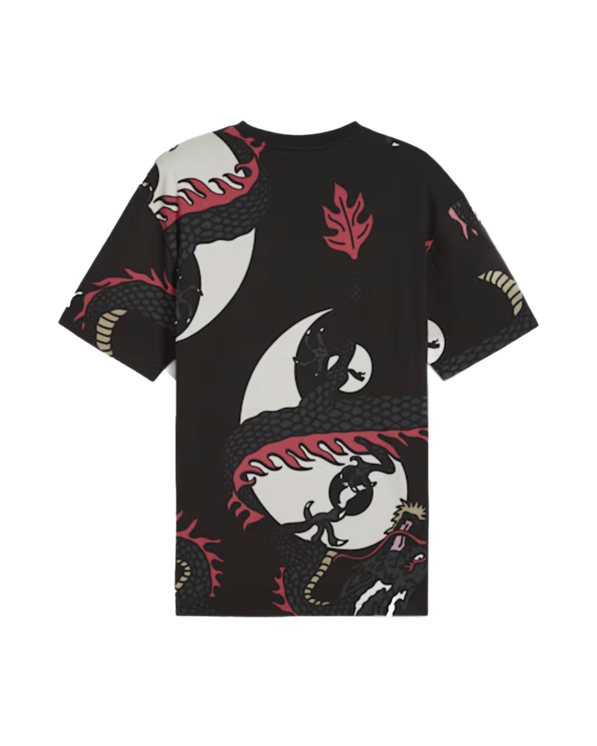 T-Shirt Uomo puma x Staple AOP Black