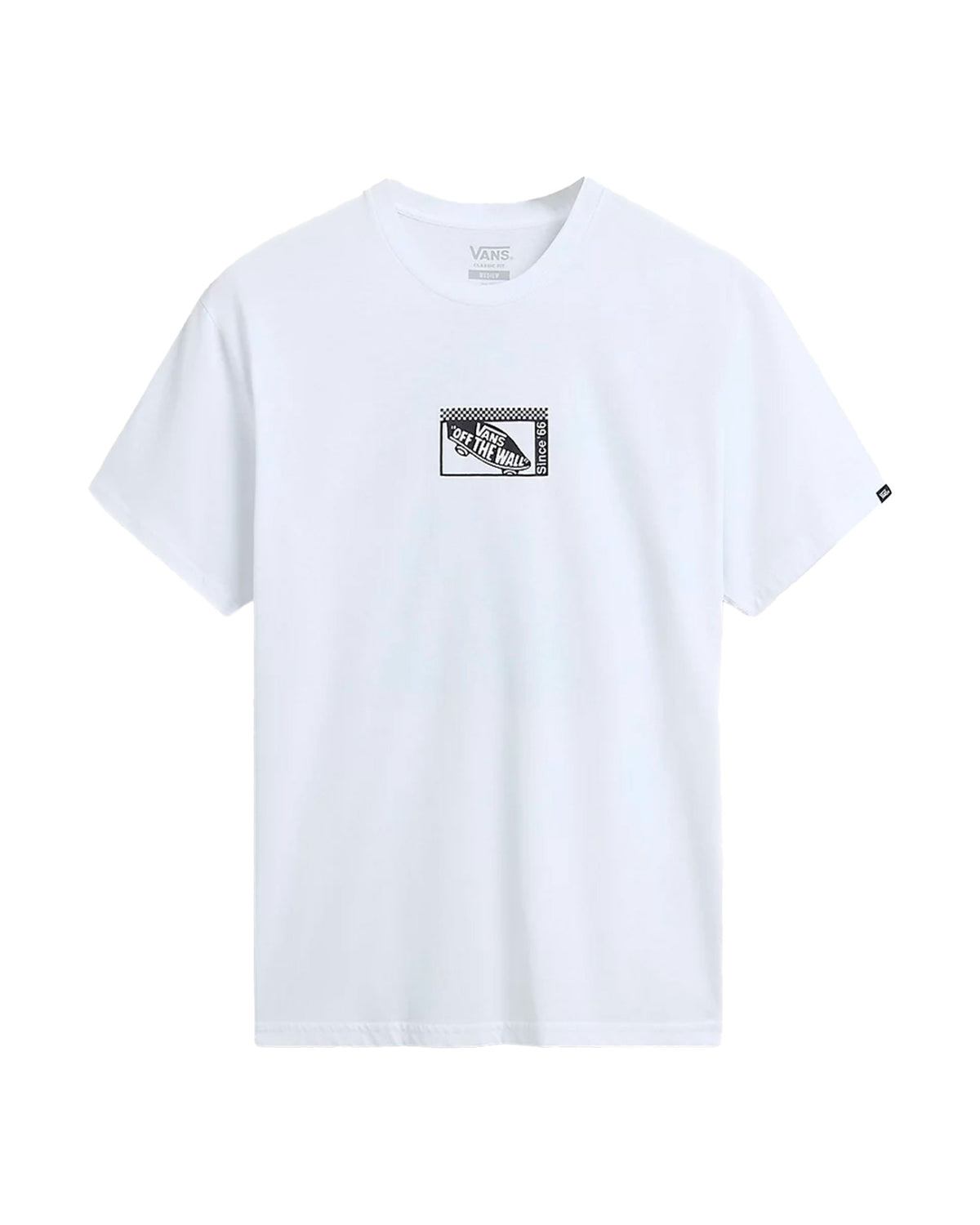 Man Tee Vans Tech Box SS White