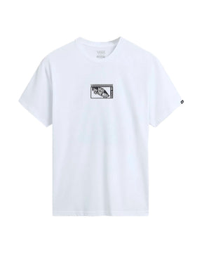 Man Tee Vans Tech Box SS White