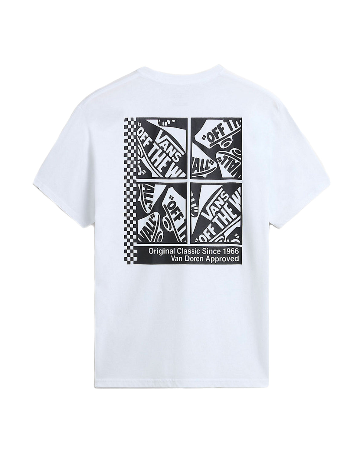 Man Tee Vans Tech Box SS White