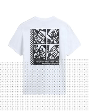 Man Tee Vans Tech Box SS White