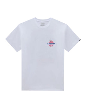 T-Shirt Vans Wormhole Warped SS tee Bianco