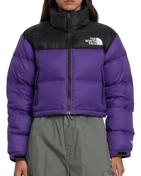 The North Face Nuptse Short Jacket Violet-Black