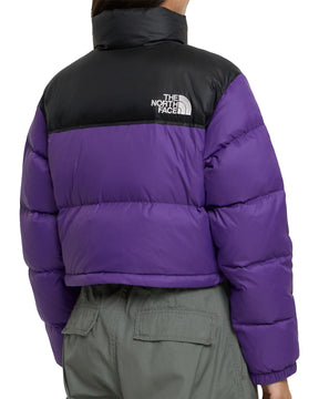 The North Face Nuptse Short Jacket Violet-Black