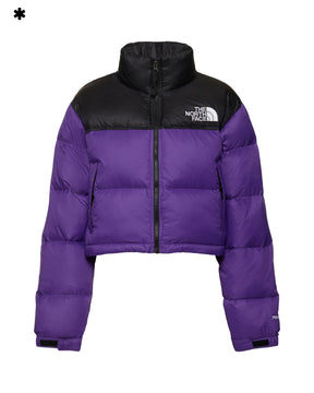 The North Face Nuptse Short Jacket Violet-Black