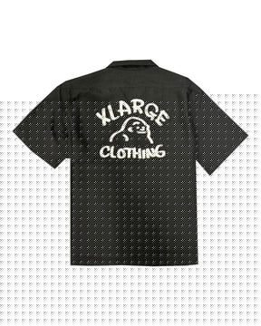 XLARGE Drawing Og Open Collar Nero