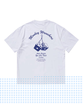 Xlarge Monkey Wrenchers Tee White