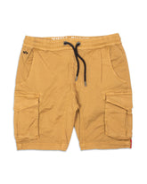 Bermuda Uomo Alpha Industries Cotton Twill Jogger Khaki