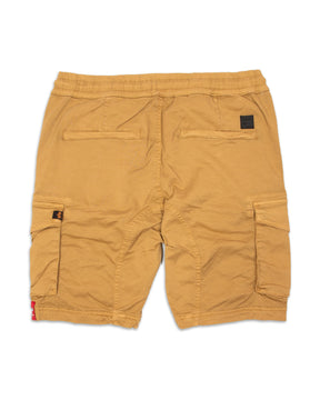 Bermuda Uomo Alpha Industries Cotton Twill Jogger Khaki