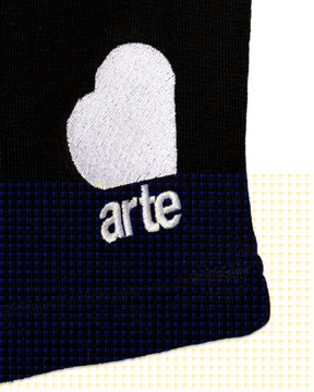 Man Short Arte Antwerp Basic Fleece Black