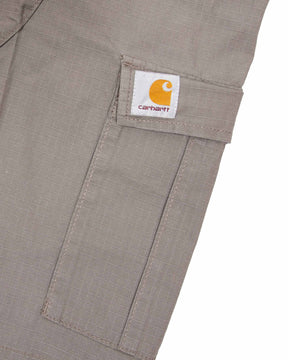 Carhartt Wip Aviation Short Anchor Rinsed Grey
