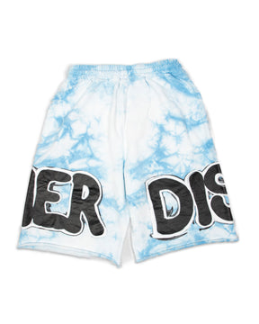 Bermuda Uomo Disclaimer Big Logo Azzurro