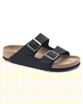 Birkenstock Arizona Earthy Black Vegan Slim Fit