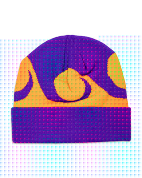 Octopus Logo Beanie Hat 21WOBNP06-Purple