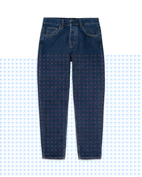 Carhartt Wip Newel Pant Blue Stone Washed