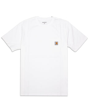 Carhartt Wip Pocket Tee Uomo Bianco