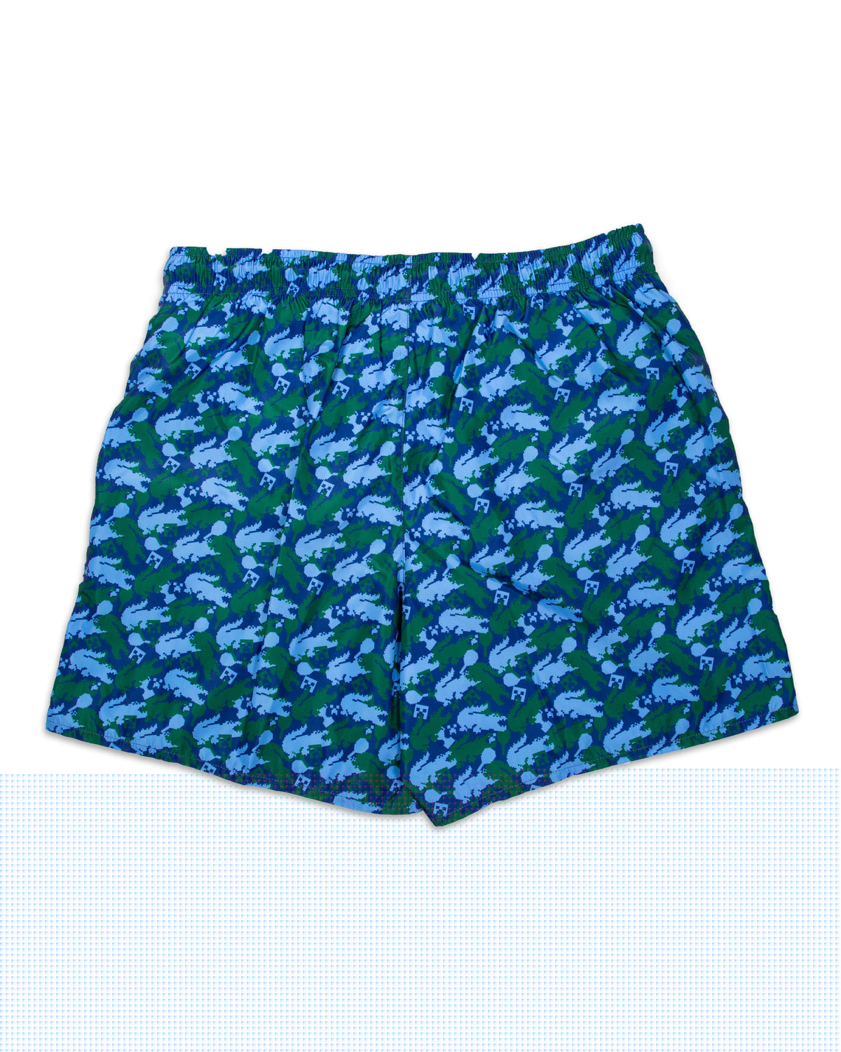 Man Boardshort Lacoste x Minecraft Royal