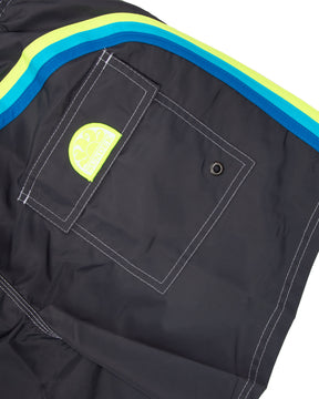 Man Boardshort Sundek Rainbow Trunks Grey