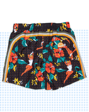 Man Boardshort Sundek Printed Swim Black