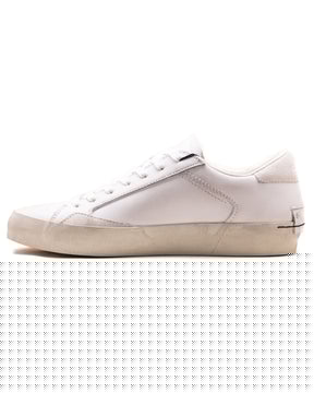 Crime London Low Top Distressed White