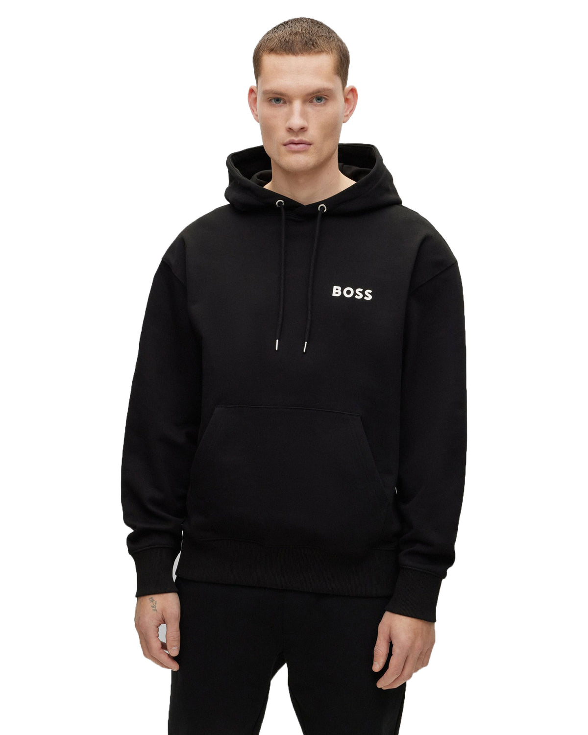 Felpa Uomo Boss Sullivan 04 Nero