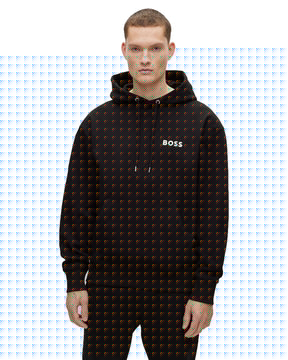 Felpa Uomo Boss Sullivan 04 Nero