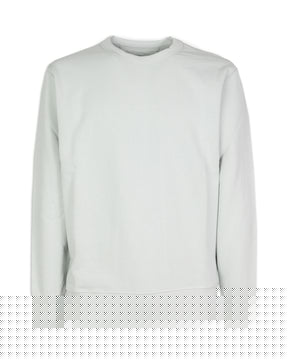 Felpa Uomo CP CompanyFleece Logo Sweatshirt Harbor Mist