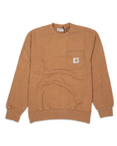 Man  Carhartt Pocket Sweat Brown