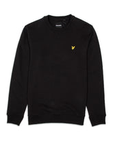 Lyle And Scott Crewneck Brushed Black ML1131V-Z865