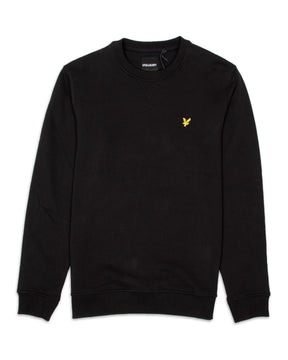 Lyle And Scott Crewneck Brushed Black ML1131V-Z865